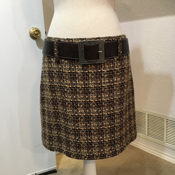 Sao Paulo Wool Skirt - Picture 1 of 5